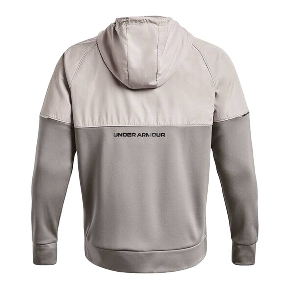 Under Armour Adulto  UA Jacket men's training storm Full Zip Hoodie, Gray, Sz M - Picture 5 of 6